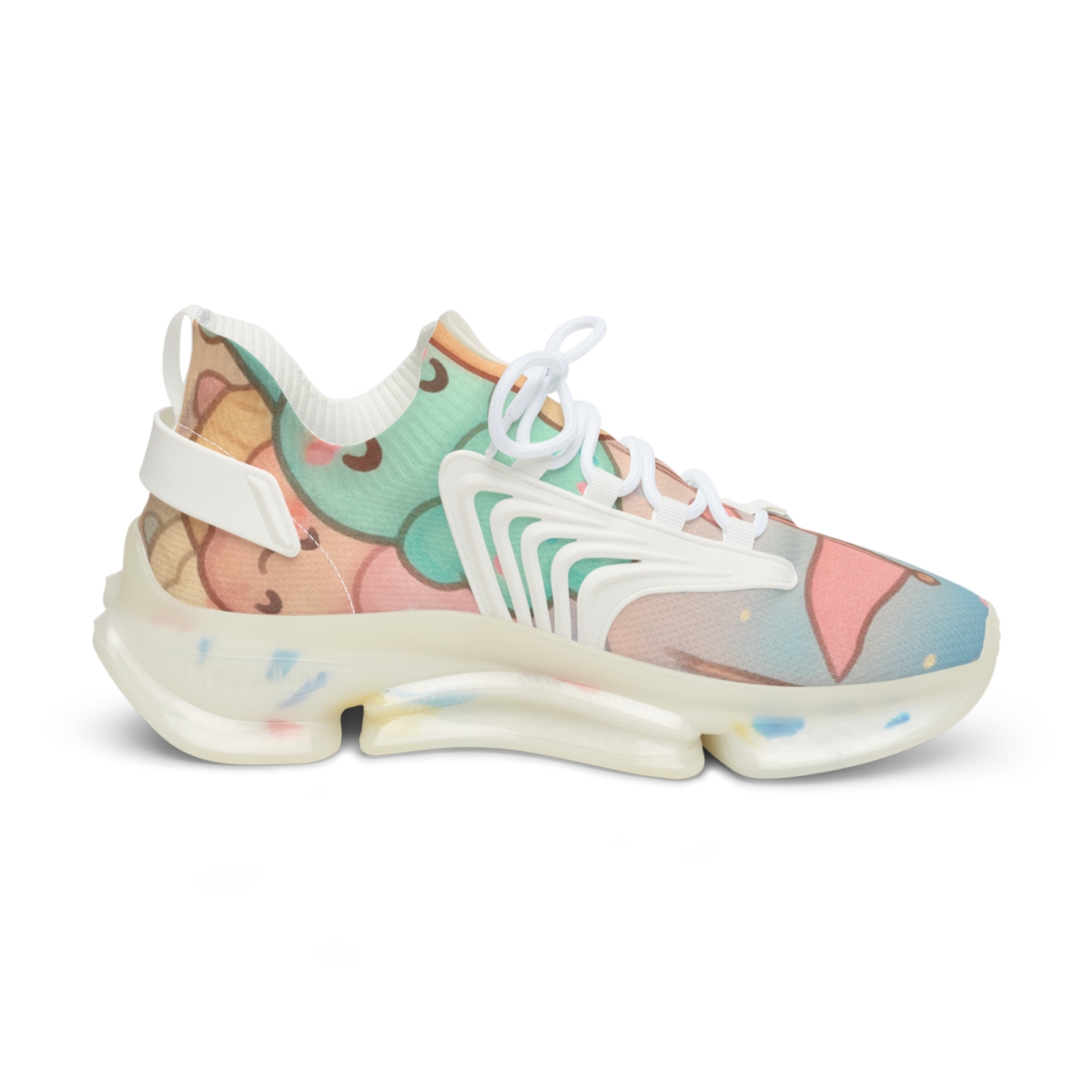 Starlit Cupcake Parade comfortable running sneakers