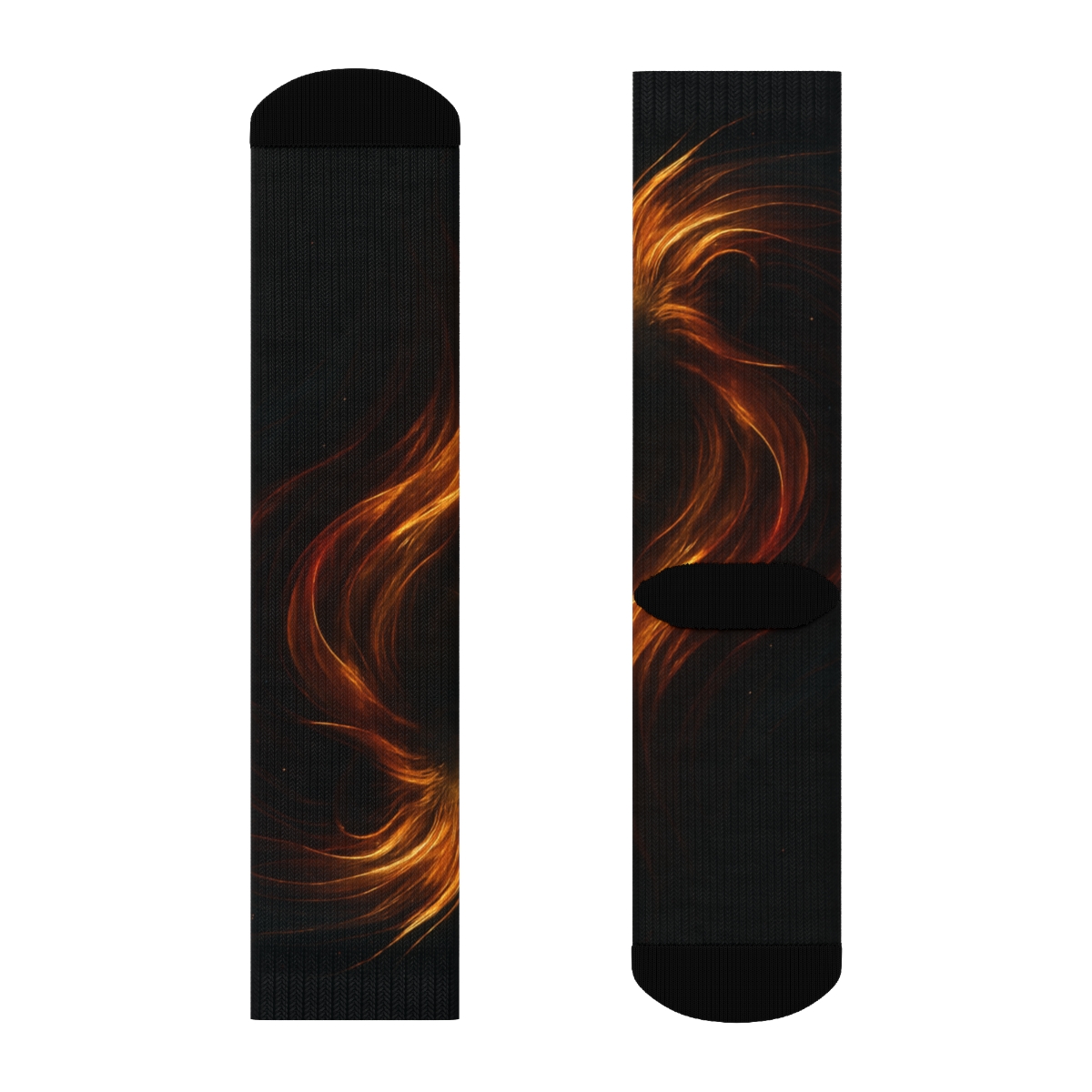 Starlit Mane Of The Celestial Lion unique printed sockscustom socks