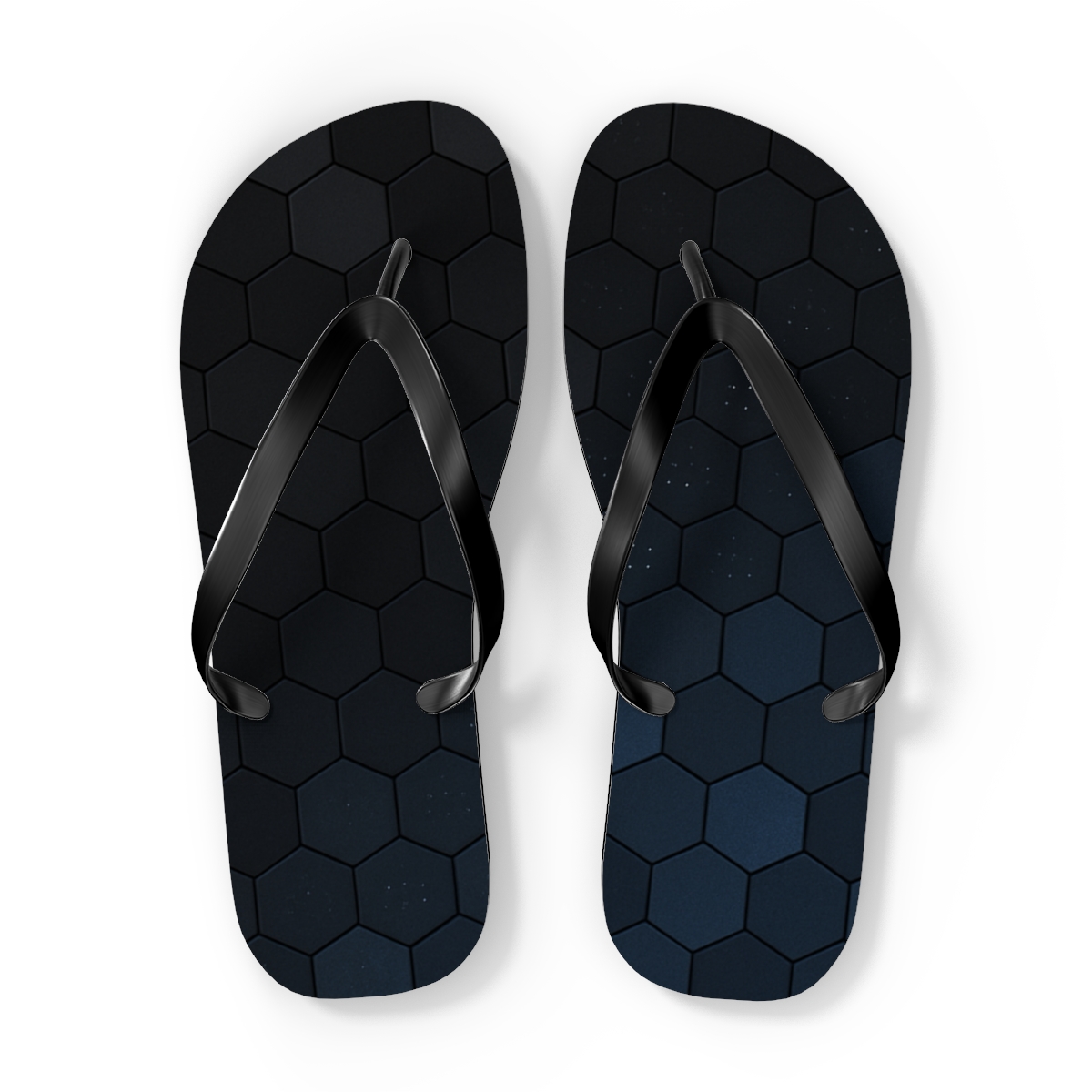 Stellar Hex Drift Mosaic stylish summer flip flops