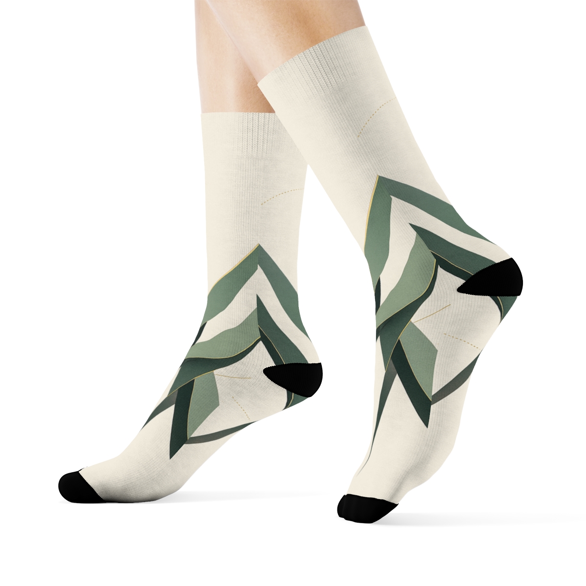 Stillness Strike Of The Praying Mantis comfortable cotton socks