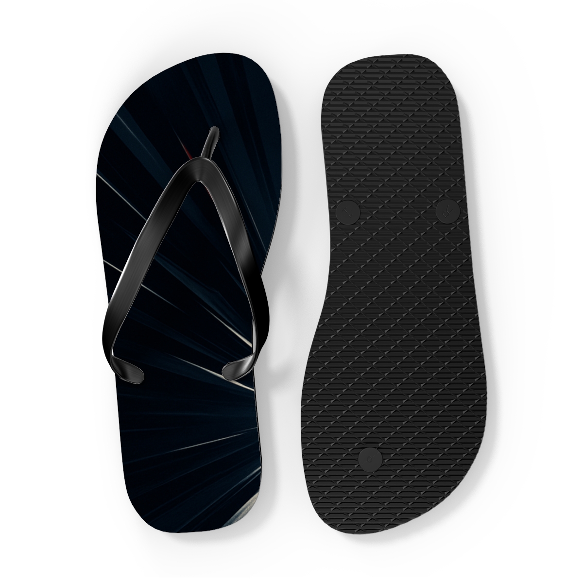 Stoop Vector Of The Peregrine Falcon unique graphic flip flops