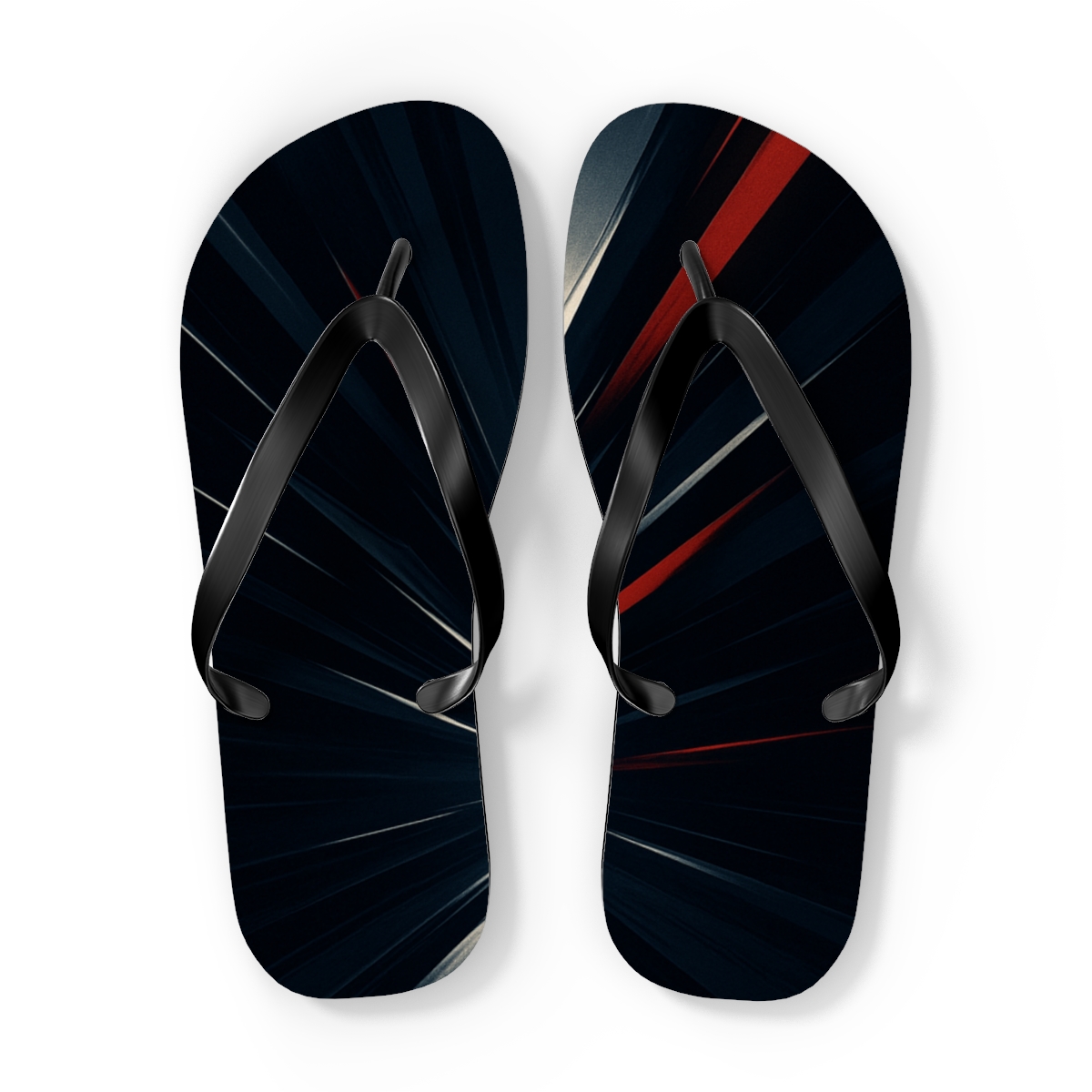 Stoop Vector Of The Peregrine Falcon unique graphic flip flops
