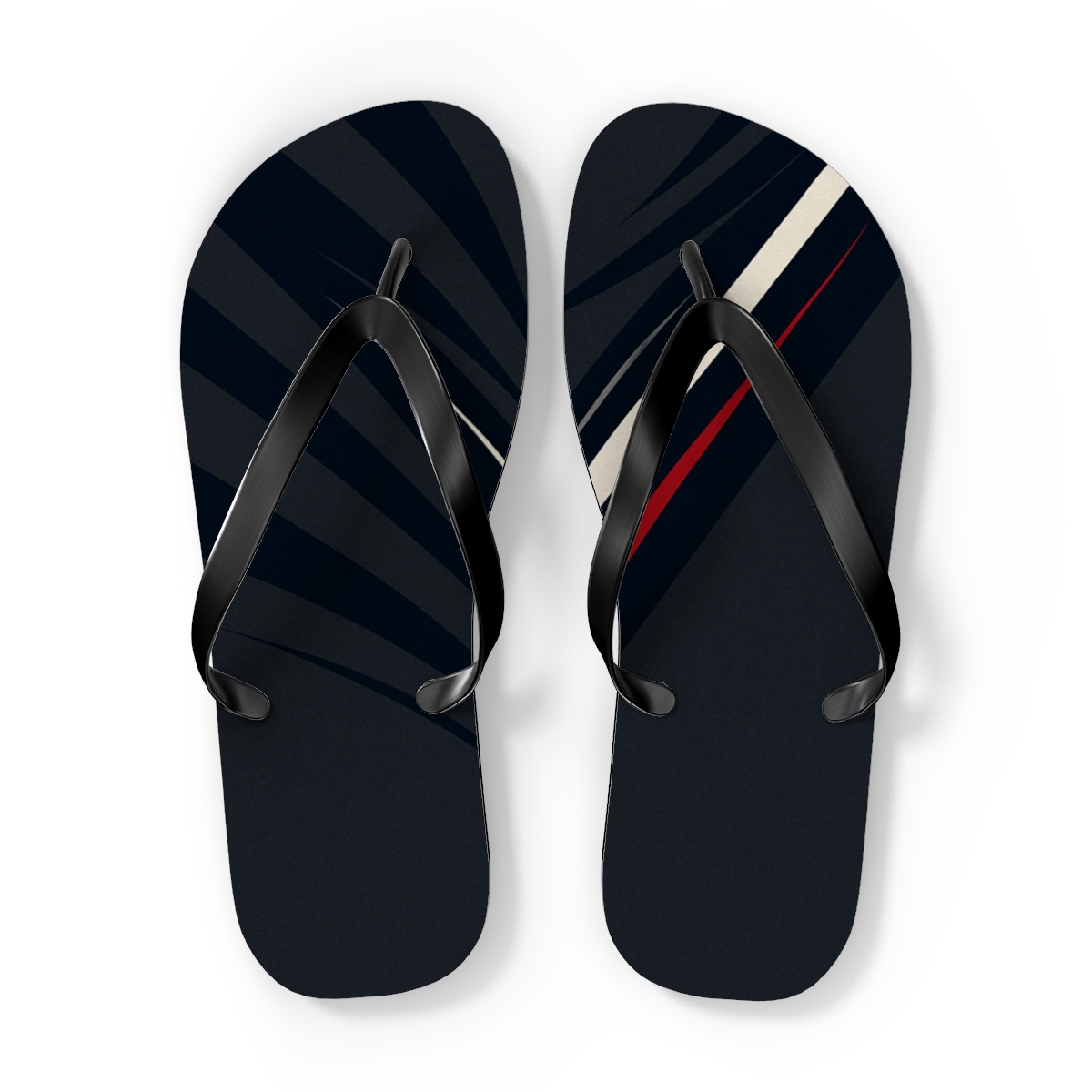 Stoop Velocity Ribbon designer logo flip flops