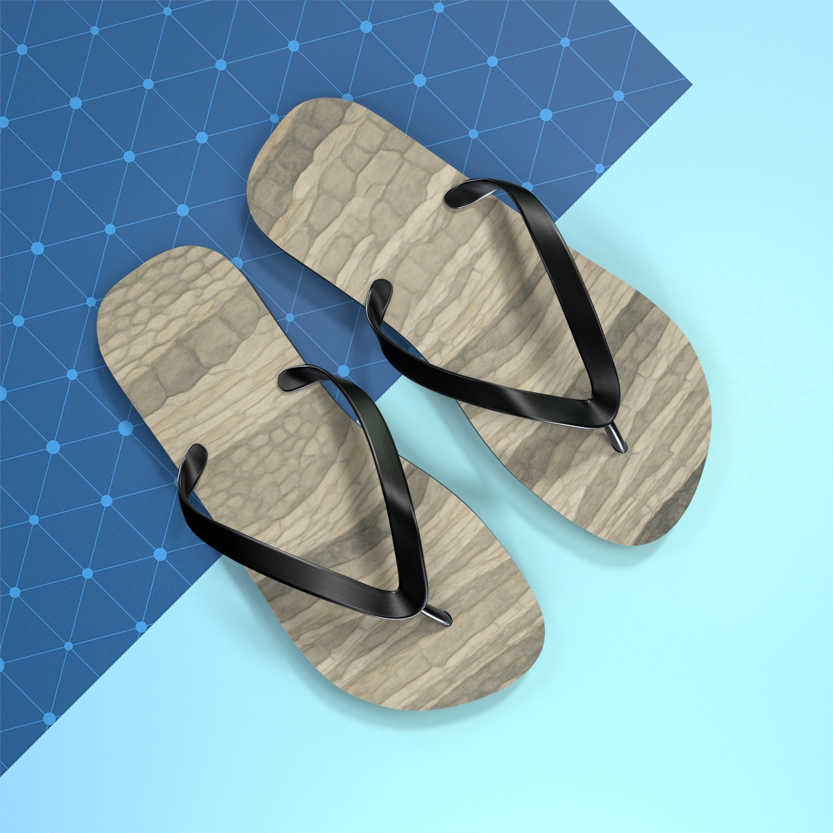 Echoes of the Earth Flip Flops