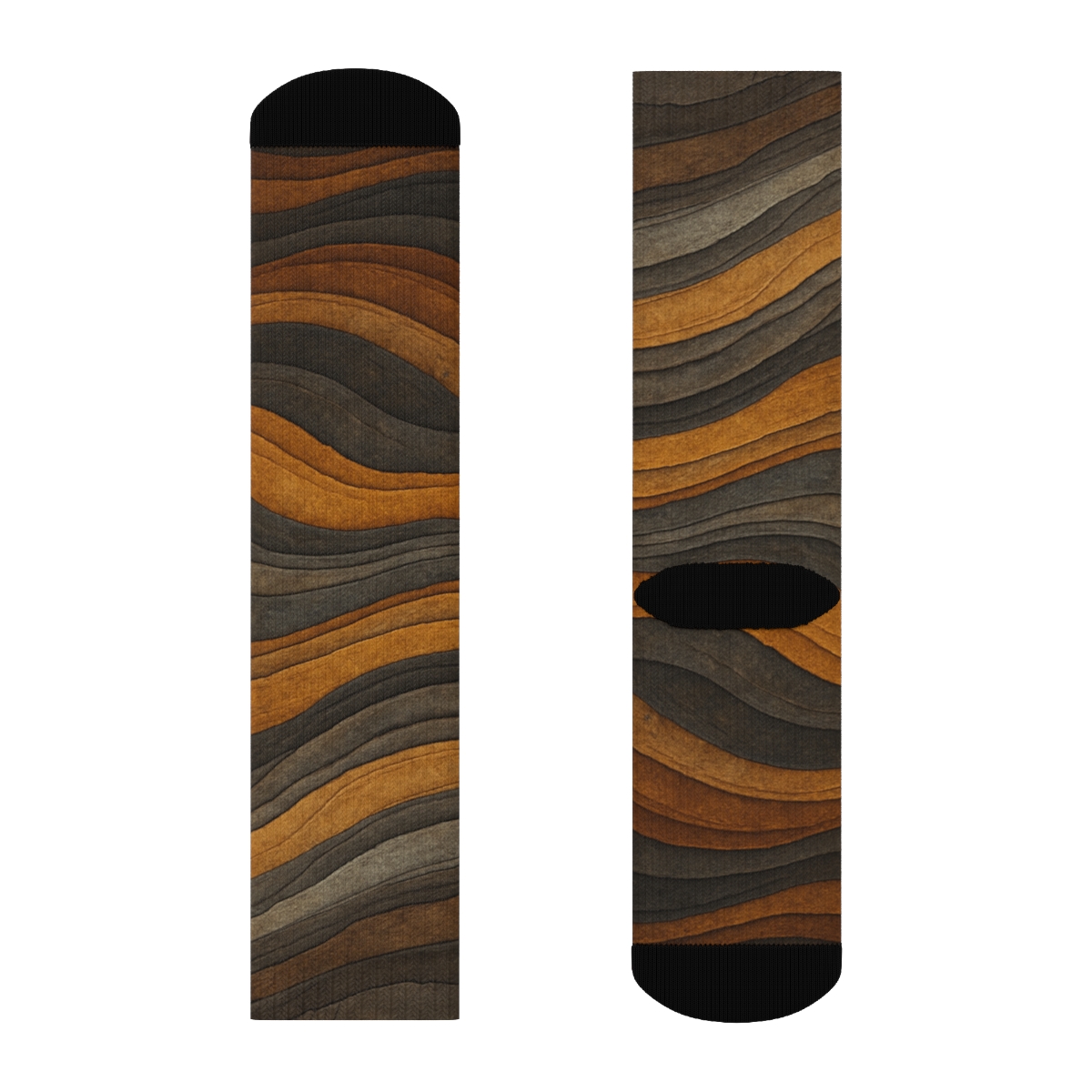 Strata Wavefront Tapestry stylish patterned socks