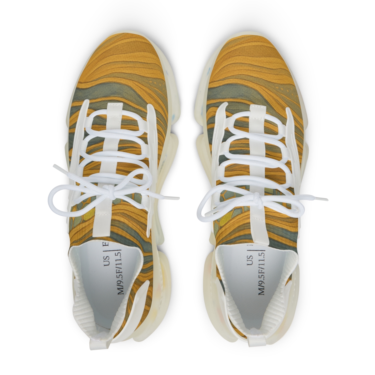 Stratum Veil Mosaic personalized athletic sneakers