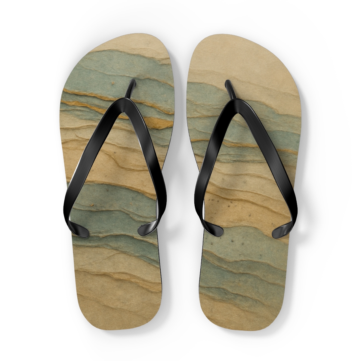 Stratum Wave Mosaic trendy printed flip flops