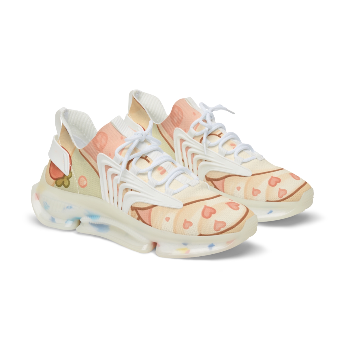 Strawberry Milkshake Seal Cafe custom sneakers