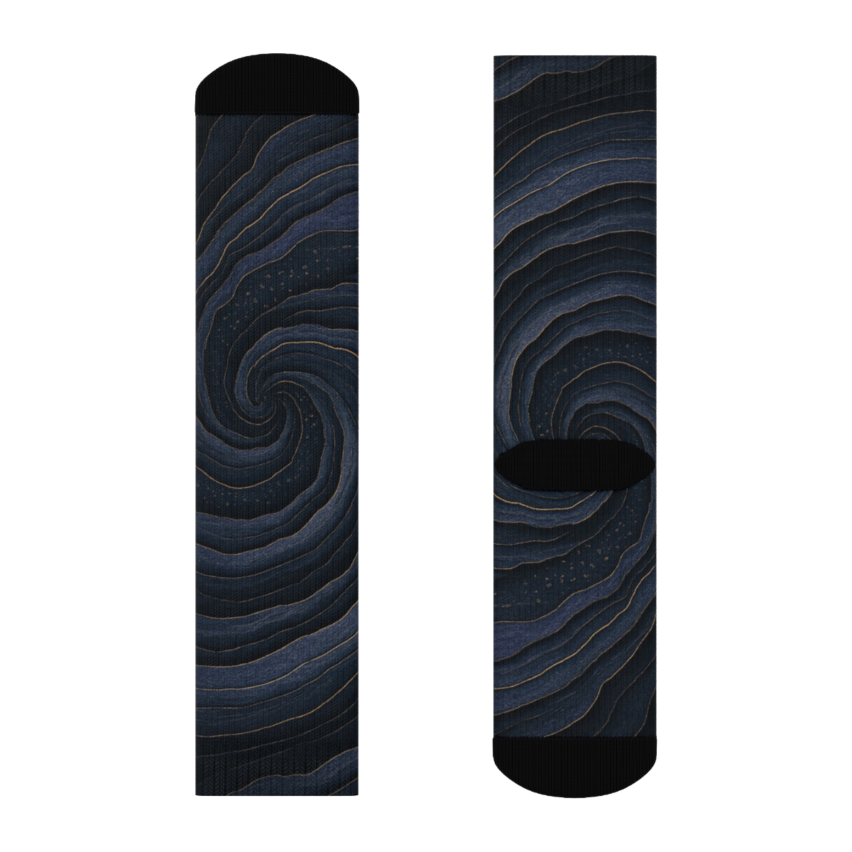 Tectonic Fold Vortex Array sports performance socks