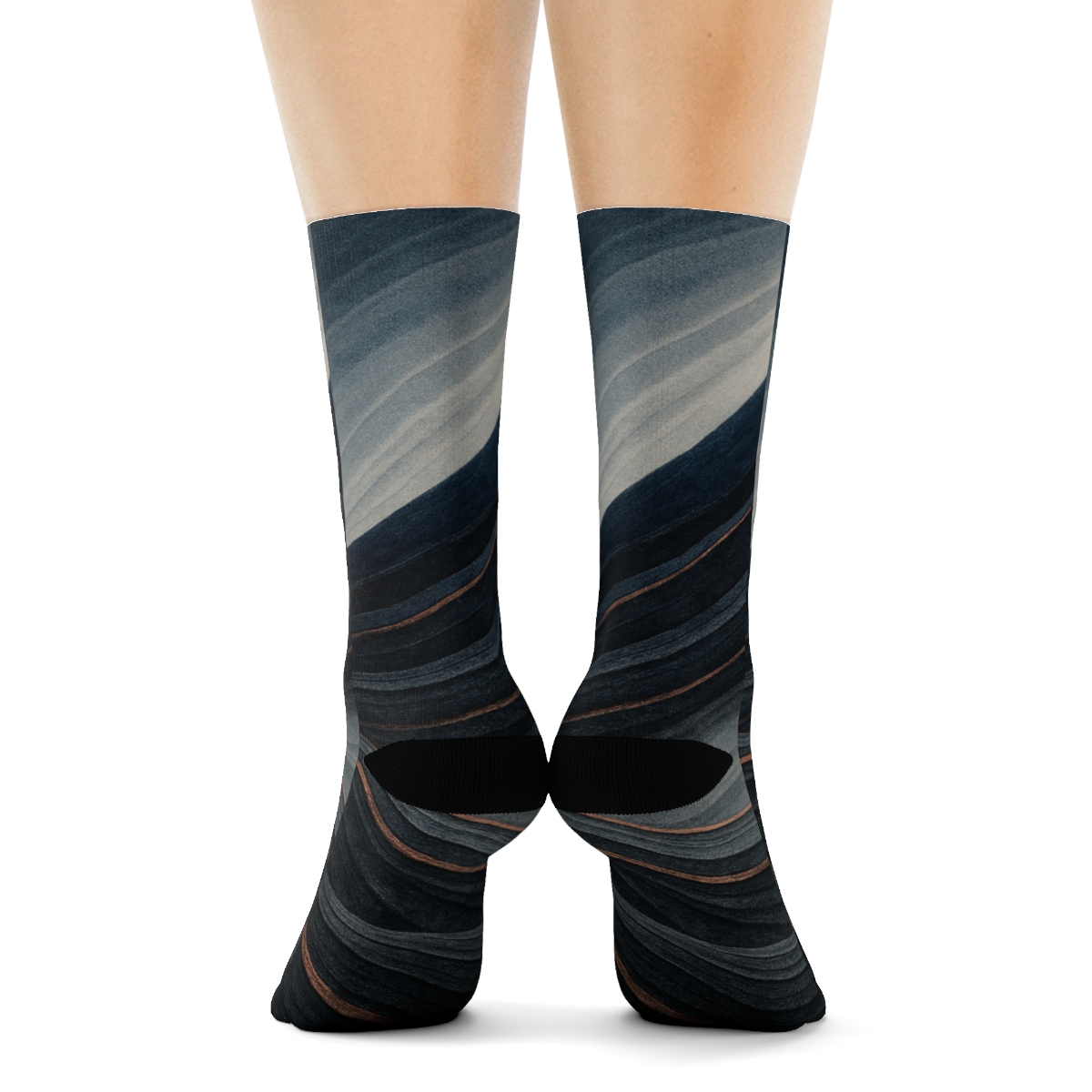 Tectonic Fold Wavefront Diagram warm winter socks