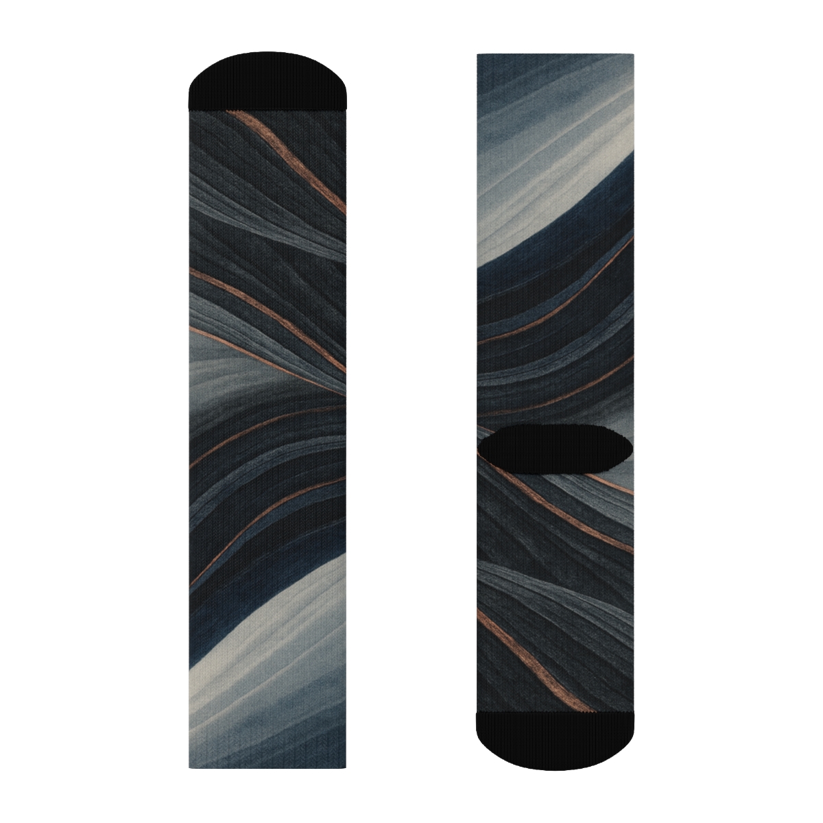 Tectonic Fold Wavefront Diagram warm winter socks