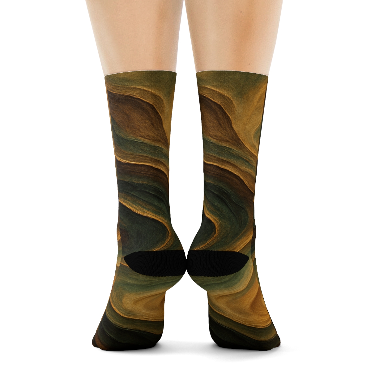 Tectonic Vein Cascade trendy colorful socks