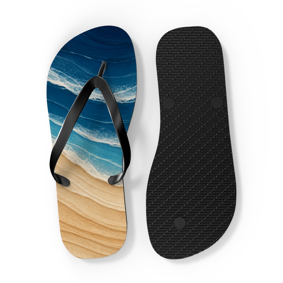 Tidal Wavefront Strata Arc soft sole flip flops