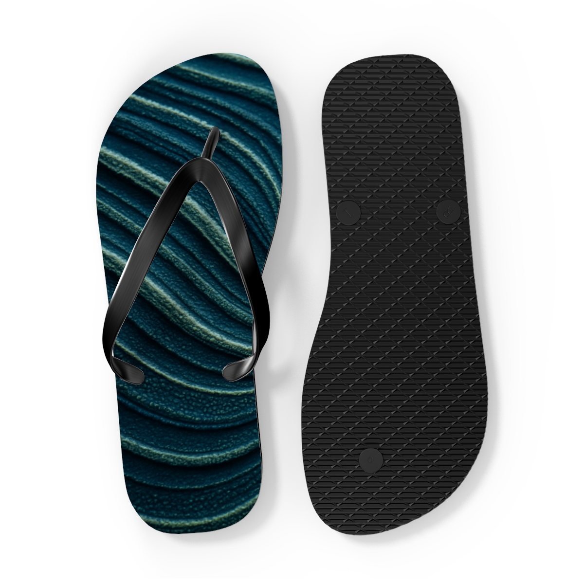 Tide Thread Interlace custom flip flops