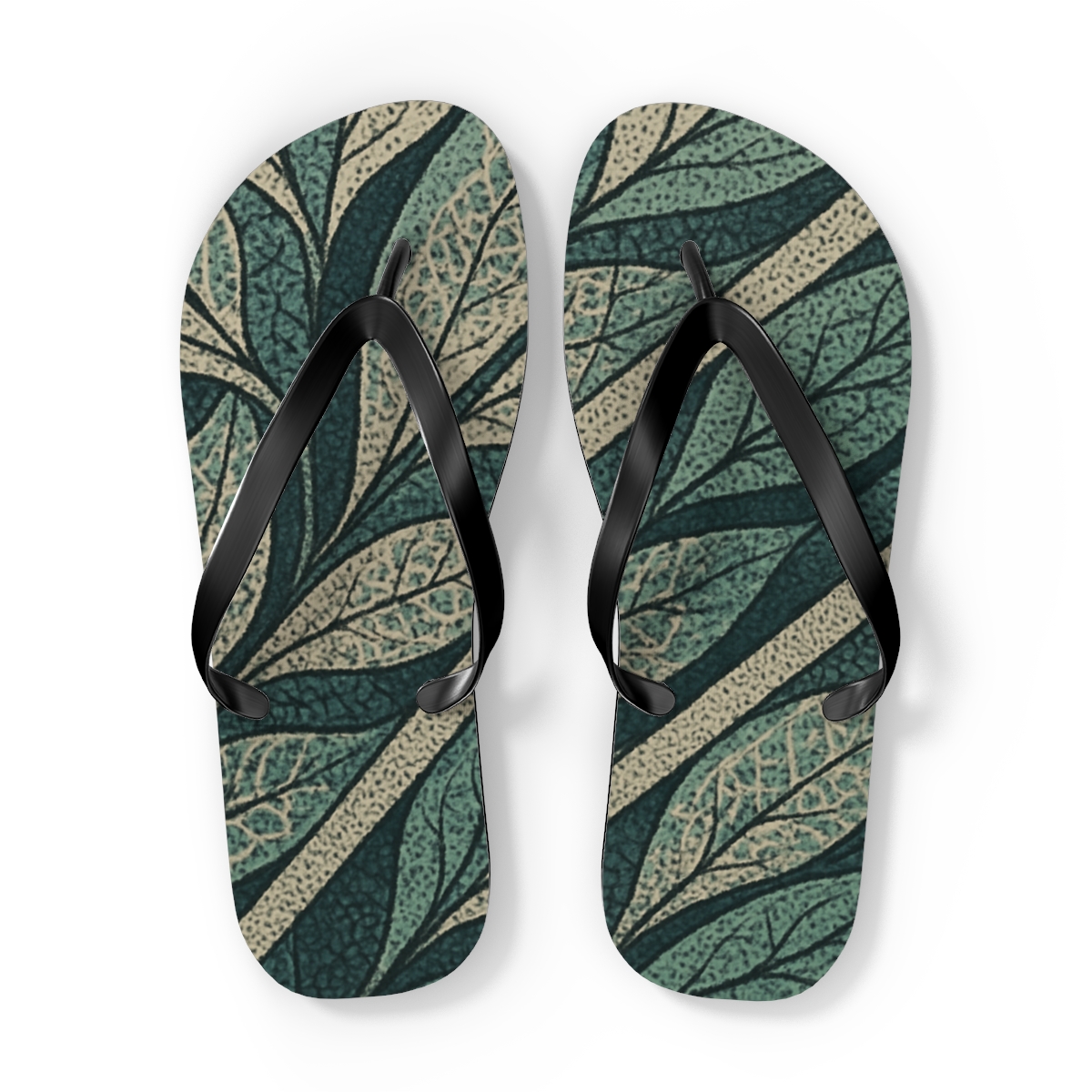 Vein Lace Array colorful rubber flip flops
