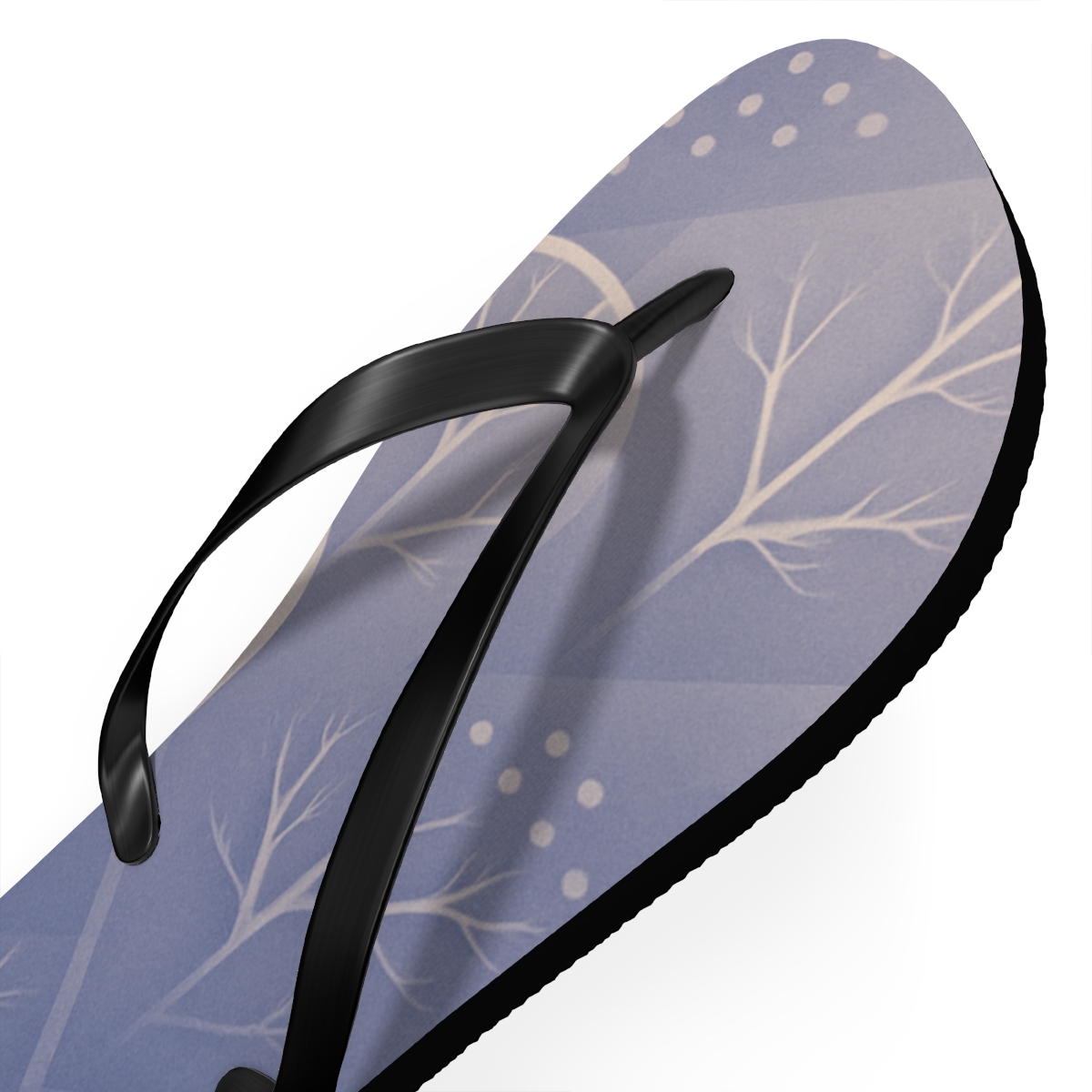 Vein Lattice Cascade custom flip flops
