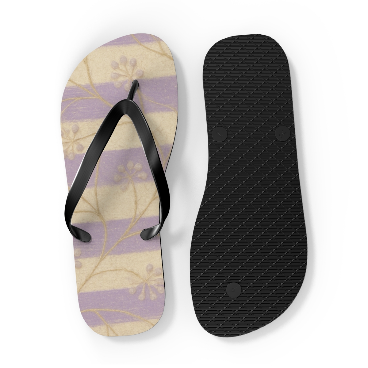 Lavender Veil Breeze Flip Flops