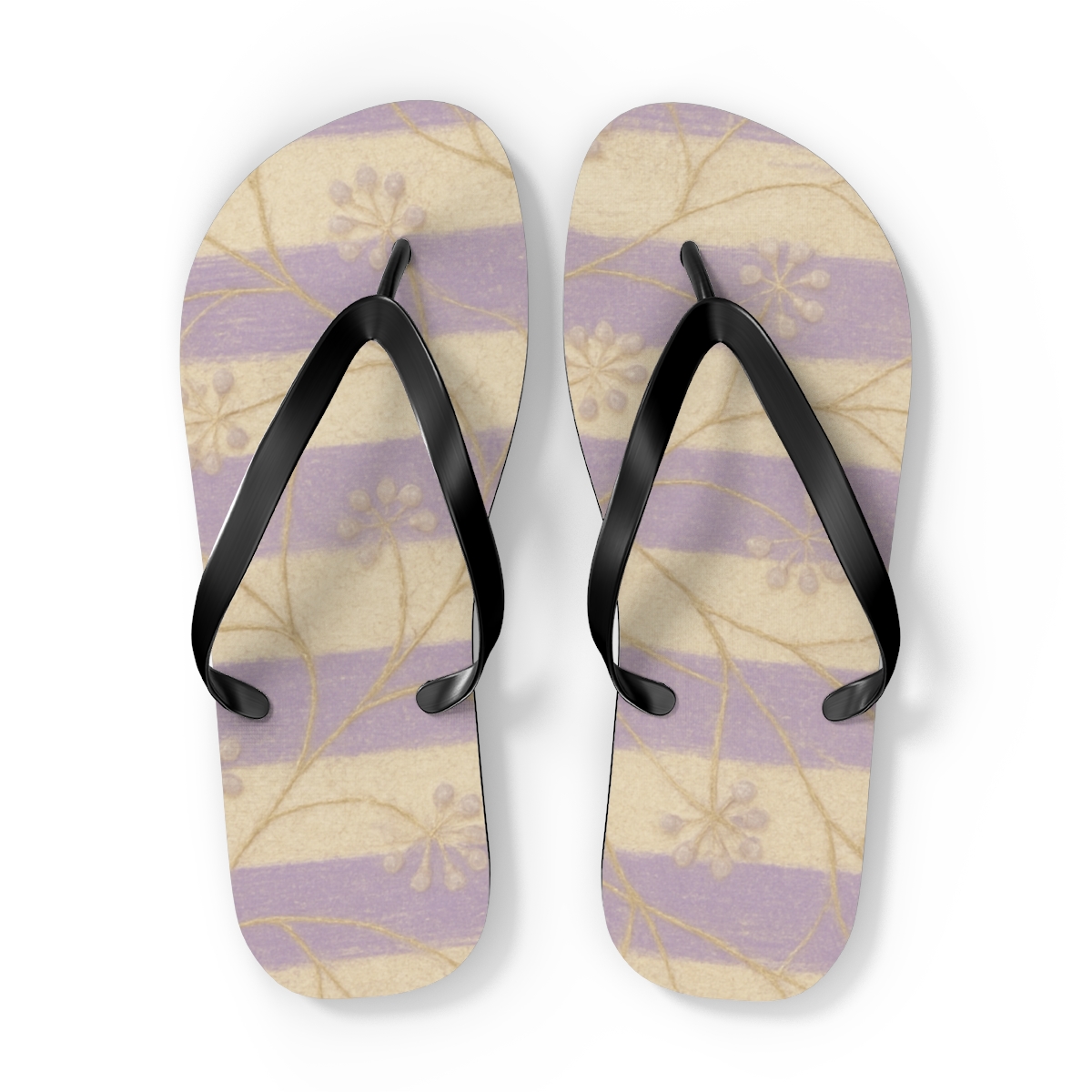 Lavender Veil Breeze Flip Flops