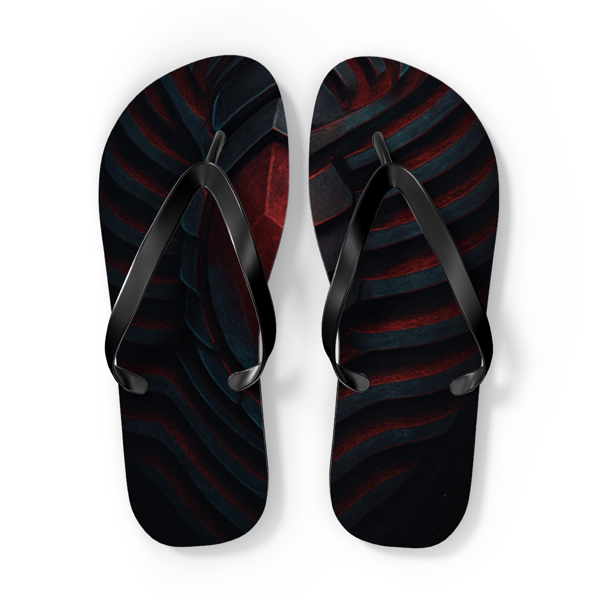 Velvet Ant Resonance custom flip flops