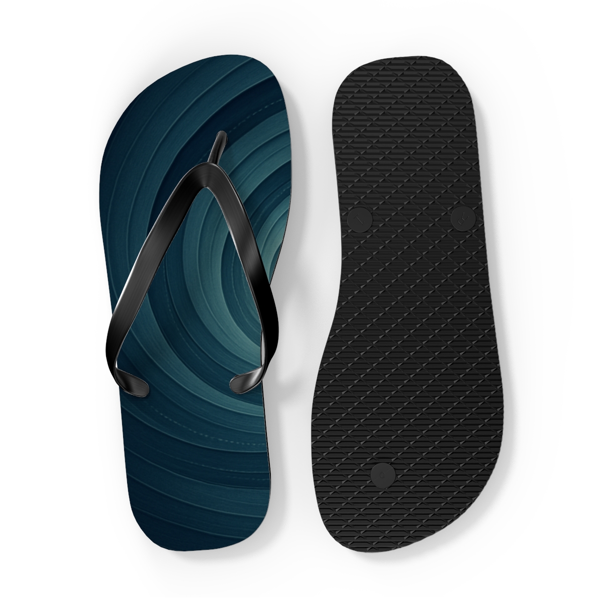 Vortex Ripple Array soft sole flip flops