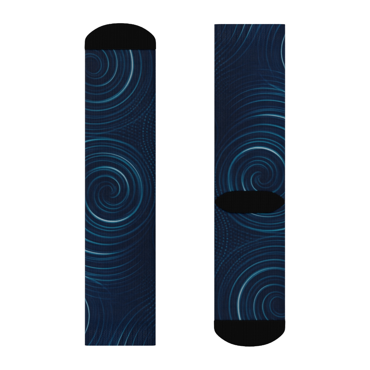 Vortex Ripple Array trendy colorful socks