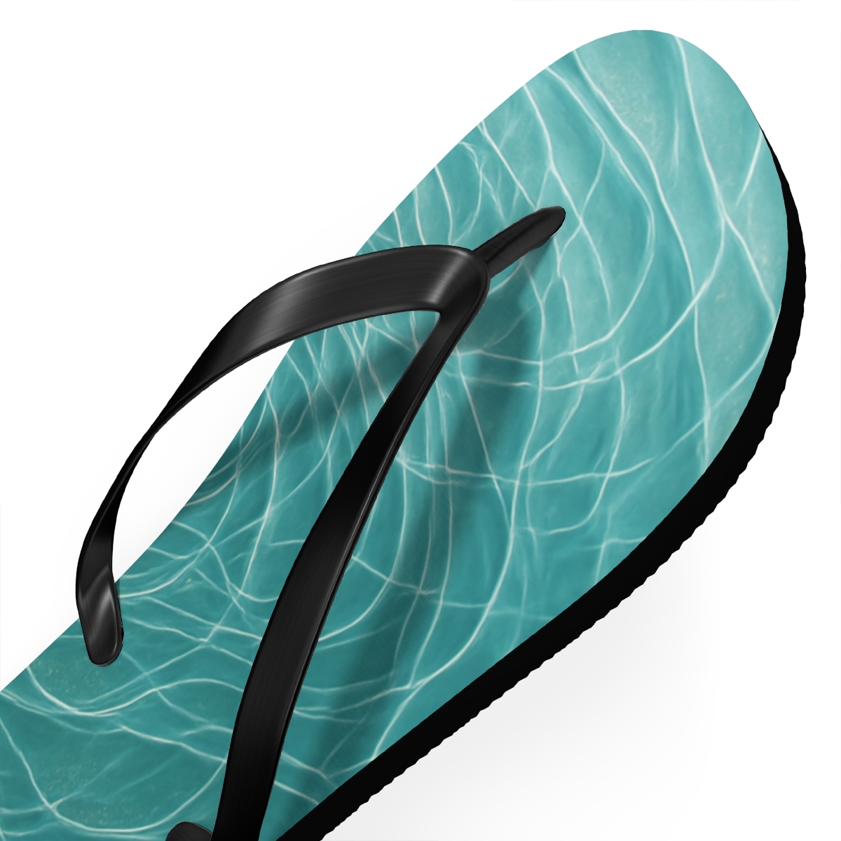 Vortex Ripple Glassfield unique graphic flip flops
