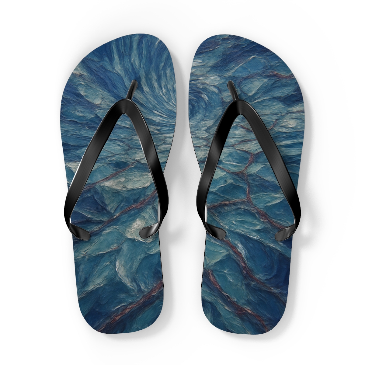 Ocean Current Drift Flip Flops