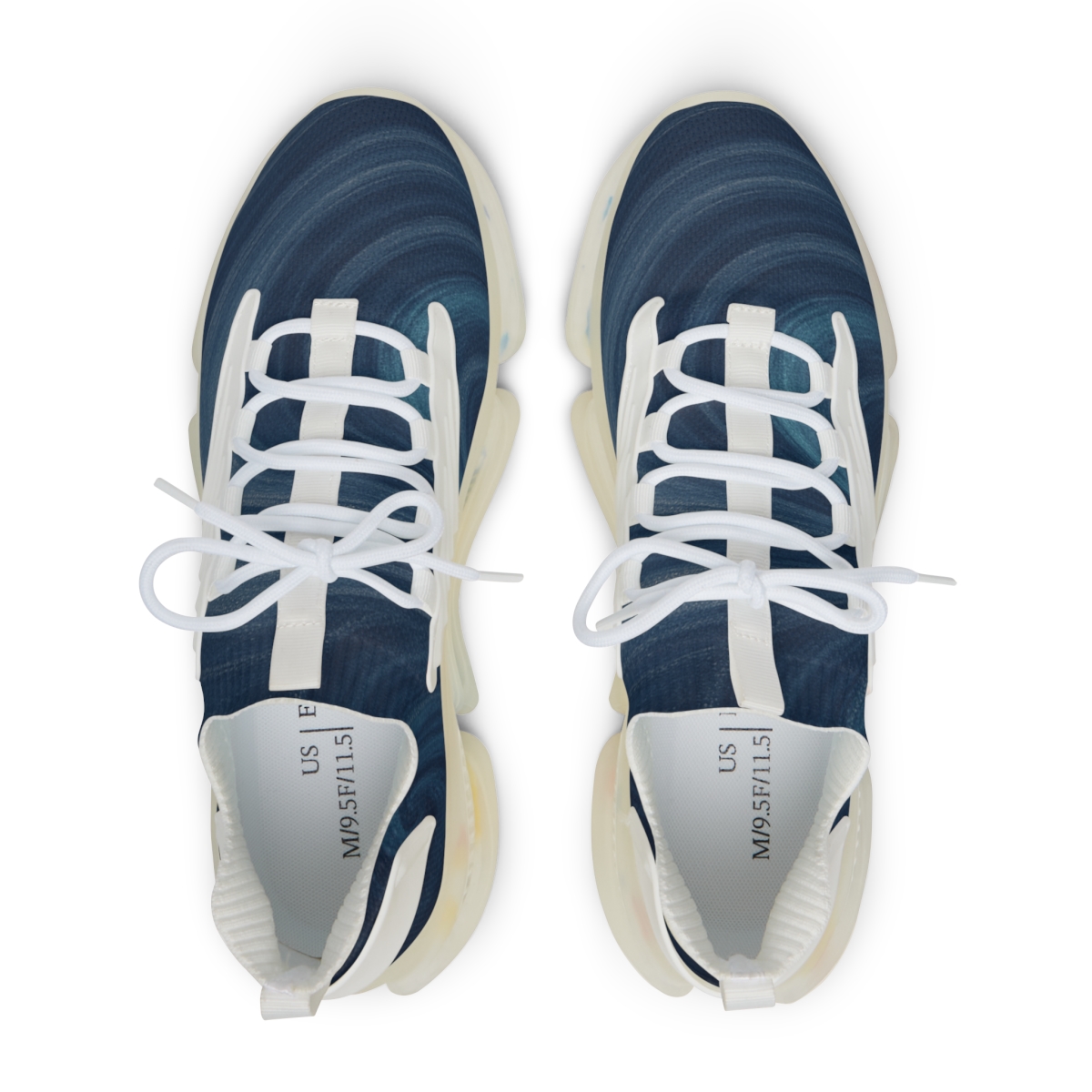 Vortex Ripple Ledger personalized athletic sneakers
