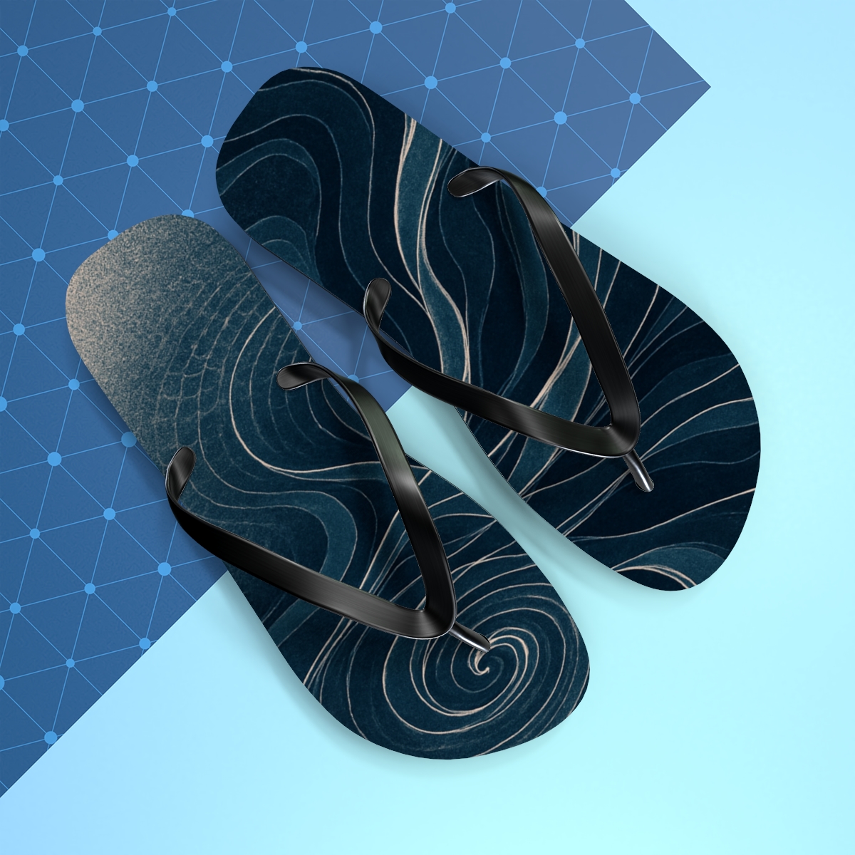 Vortex Ripple Ledger comfortable casual flip flops