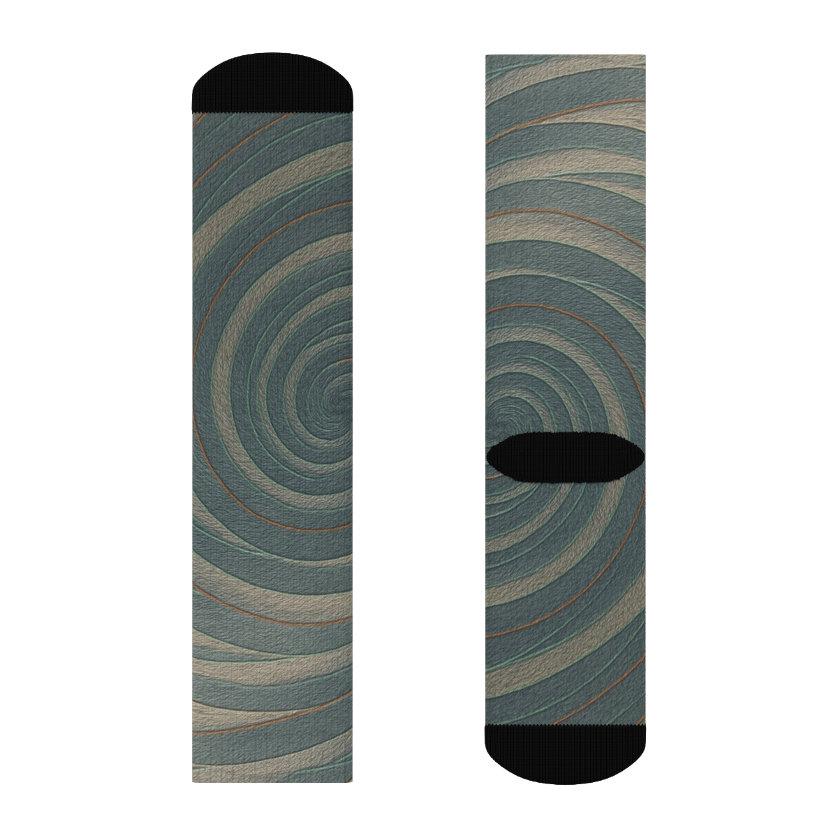 Vortex Ripple Weft comfortable cotton socks