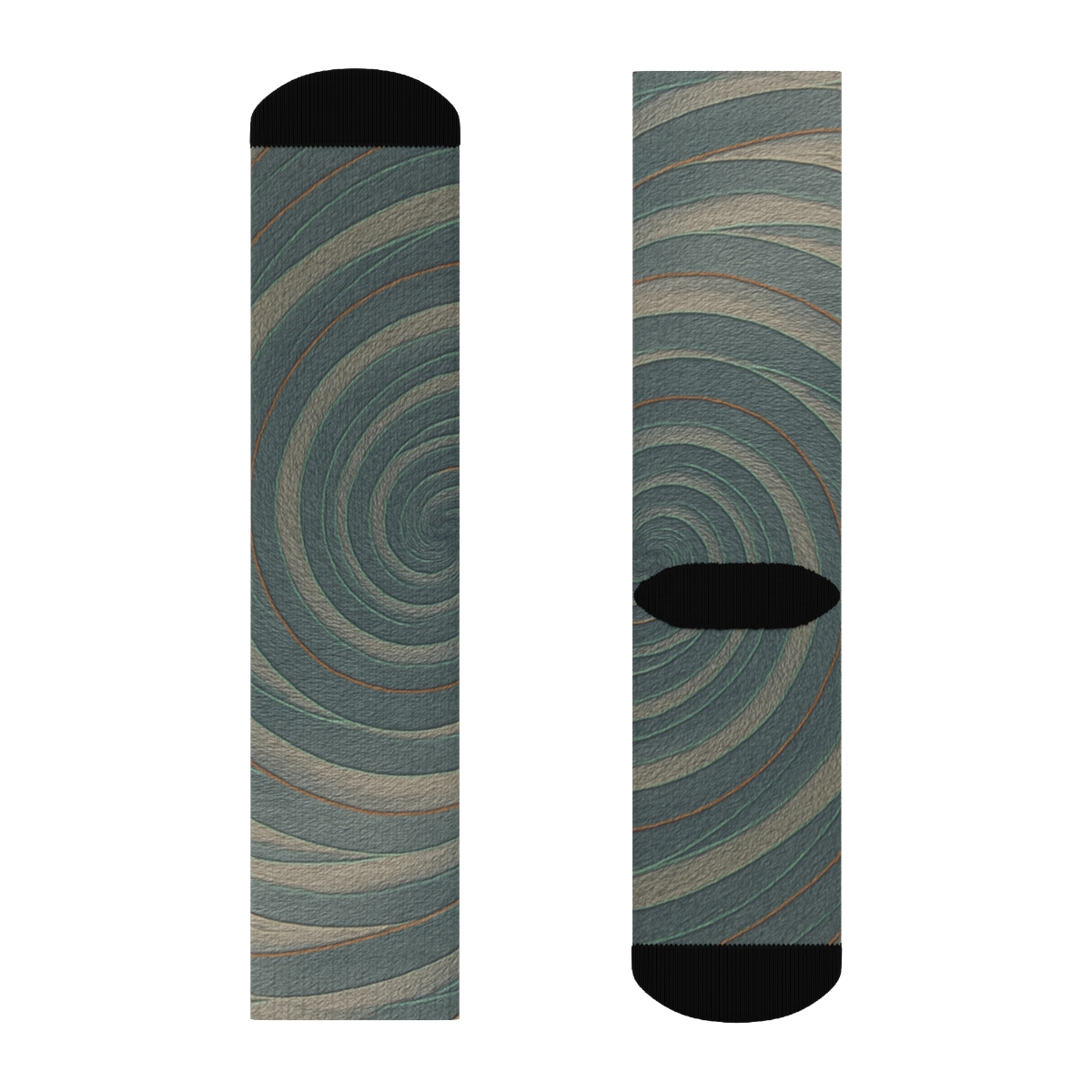 Vortex Ripple Weft comfortable cotton socks