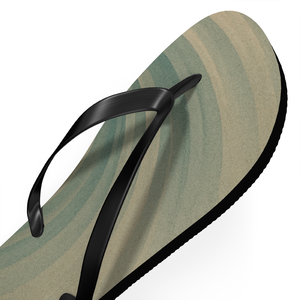 Vortex Silt Wavefront Diagram personalized beach flip flops