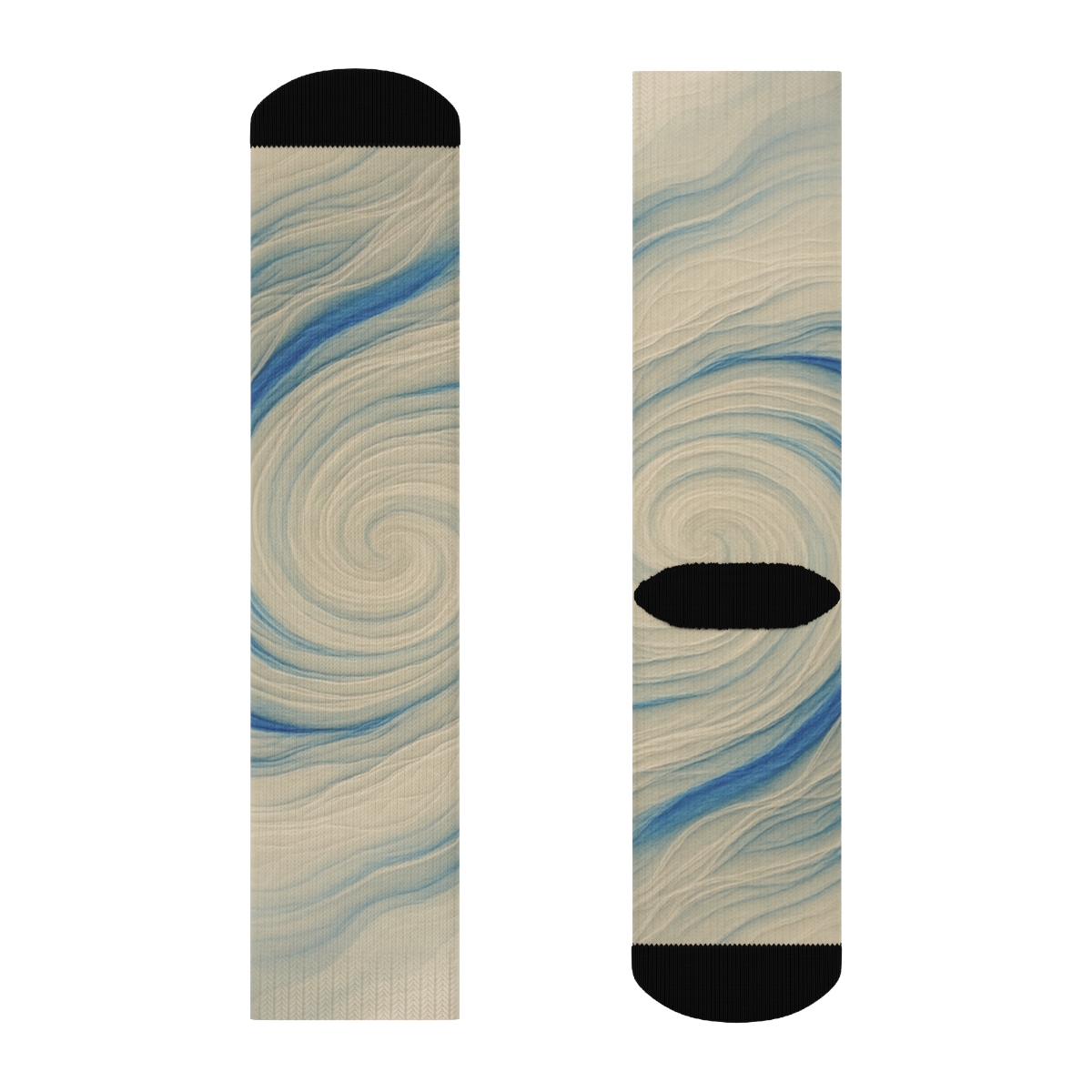Vortex Silt Wavefront Tapestry trendy colorful socks