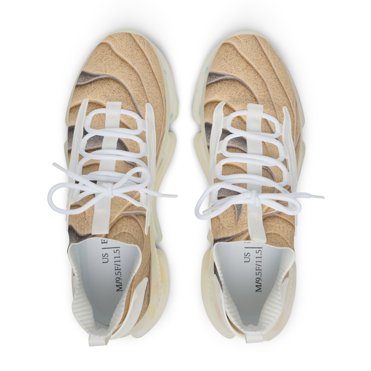 Wind Carved Ripple Vein Array trendy fashion sneakers