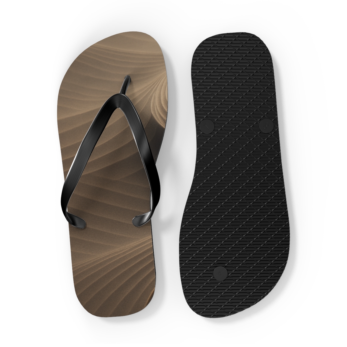 Wind Sculpted Arc Weave comfortable casual flip flops