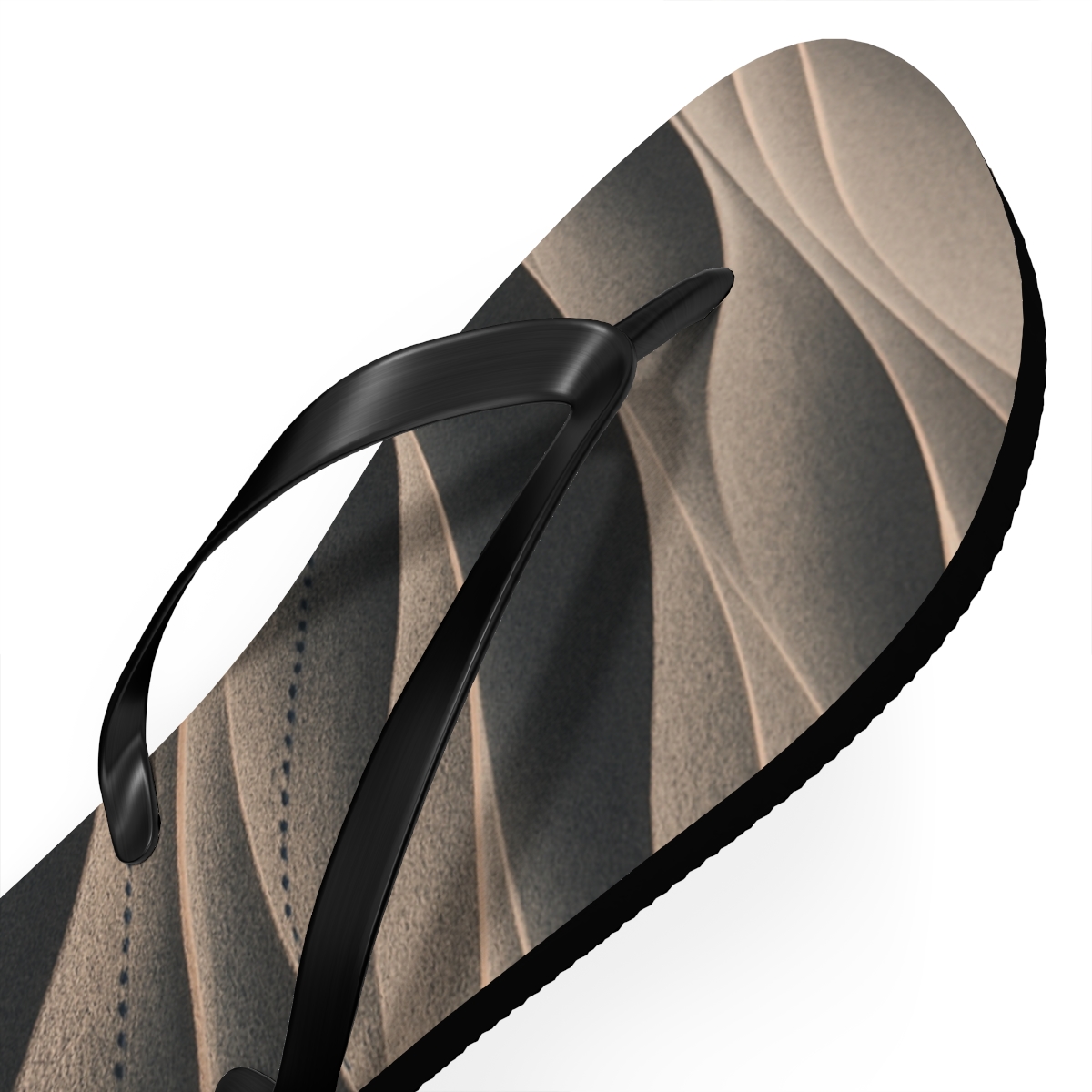 Wind Sculpted Ripple Arc Array comfortable casual flip flops