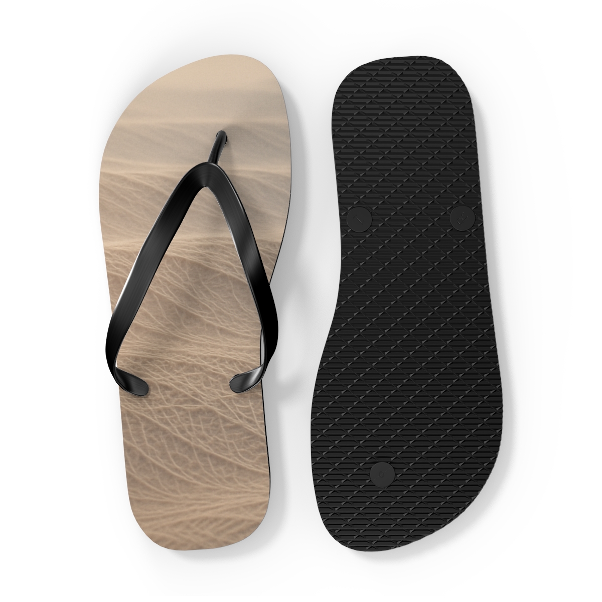 Wind Silt Wavefront Weave custom flip flops