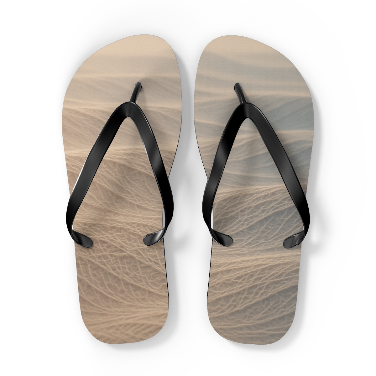 Wind Silt Wavefront Weave custom flip flops