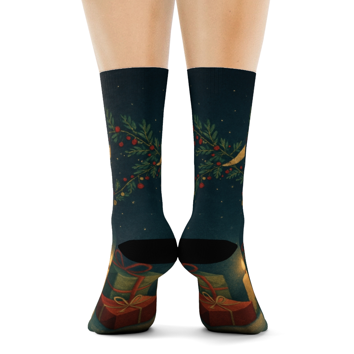 Winter Carol Comet Weave sports performance socks