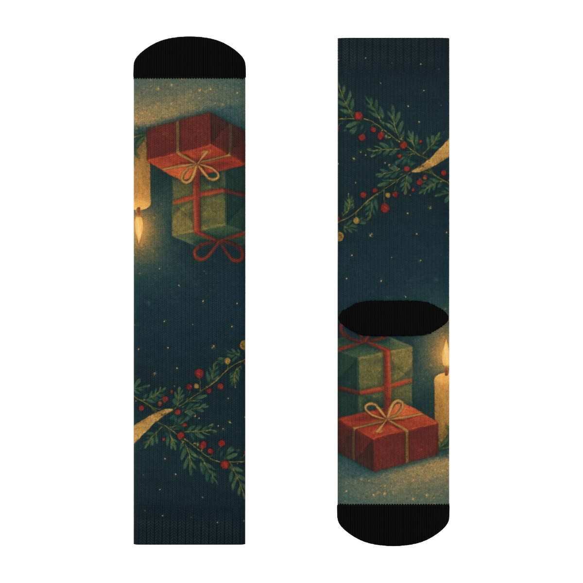 Winter Carol Comet Weave sports performance socks