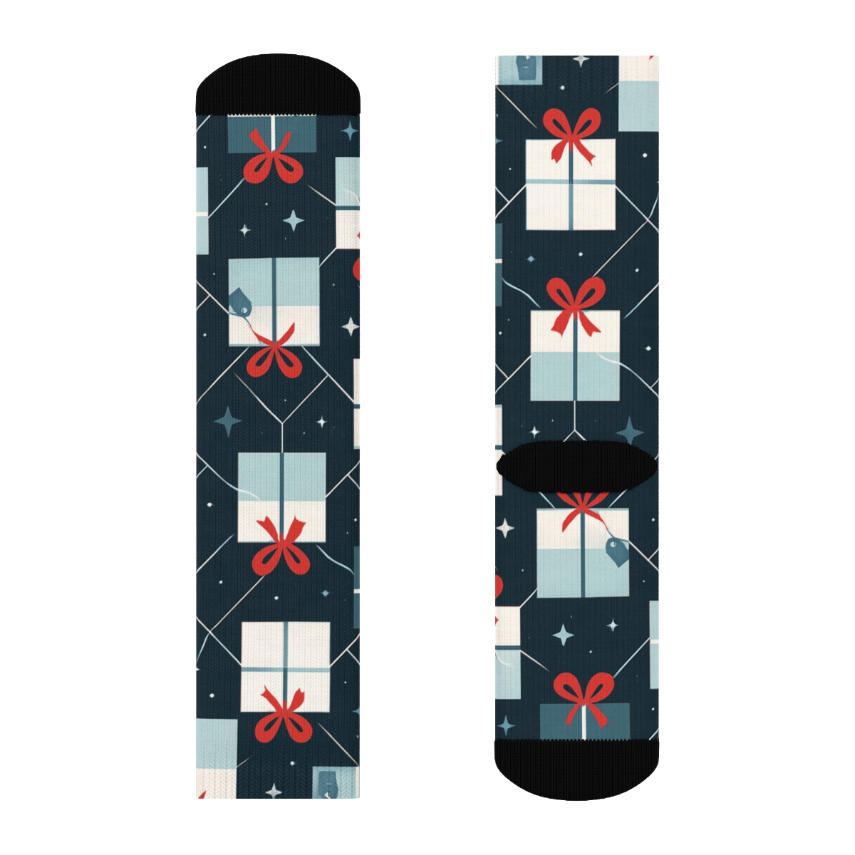 Winter Giftwrap Constellation warm winter socks