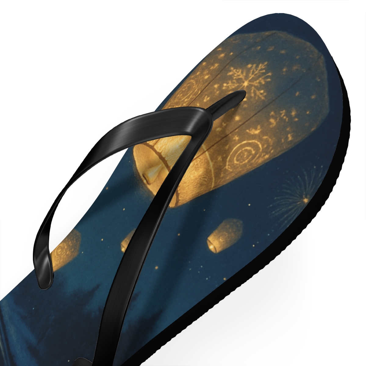 Winter Lantern Aurora stylish summer flip flops