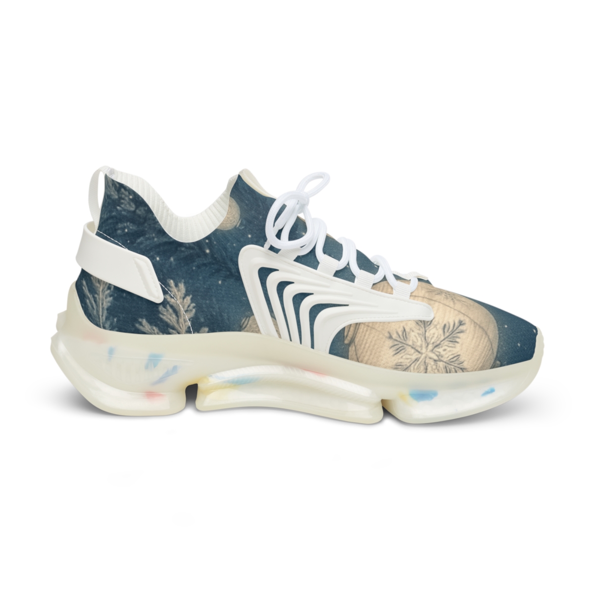 Winter Lantern Constellation personalized athletic sneakers