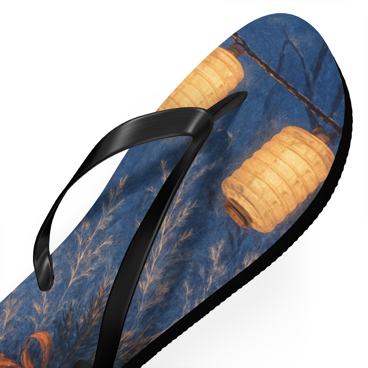 Winter Lantern Snowglow comfortable casual flip flops