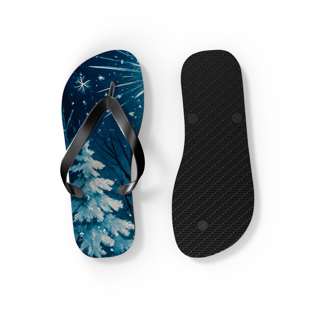 Midnight Spark Serenity Flip Flops