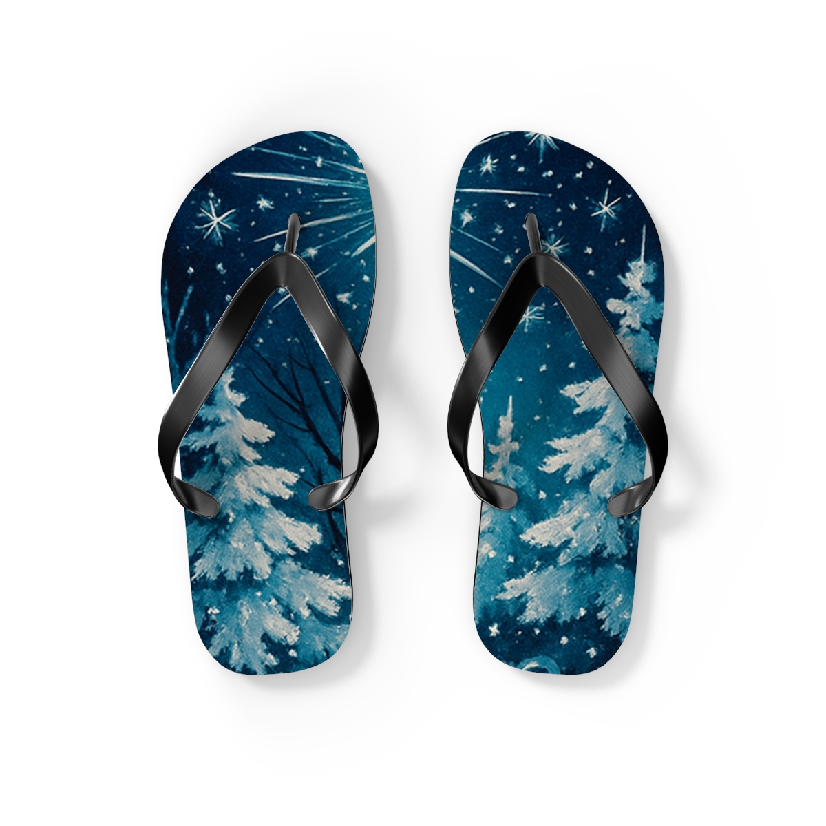 Midnight Spark Serenity Flip Flops