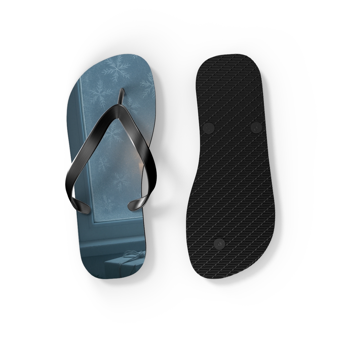 Frosted Serenity Flip Flops