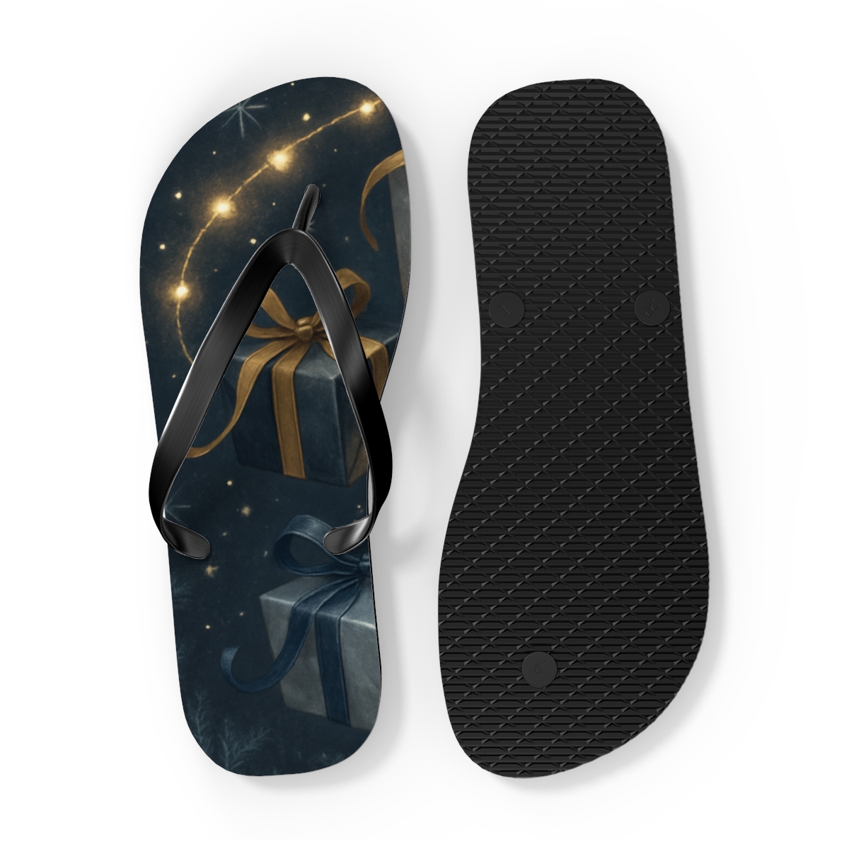 Winter Starlight Gift Ribbon stylish summer flip flops