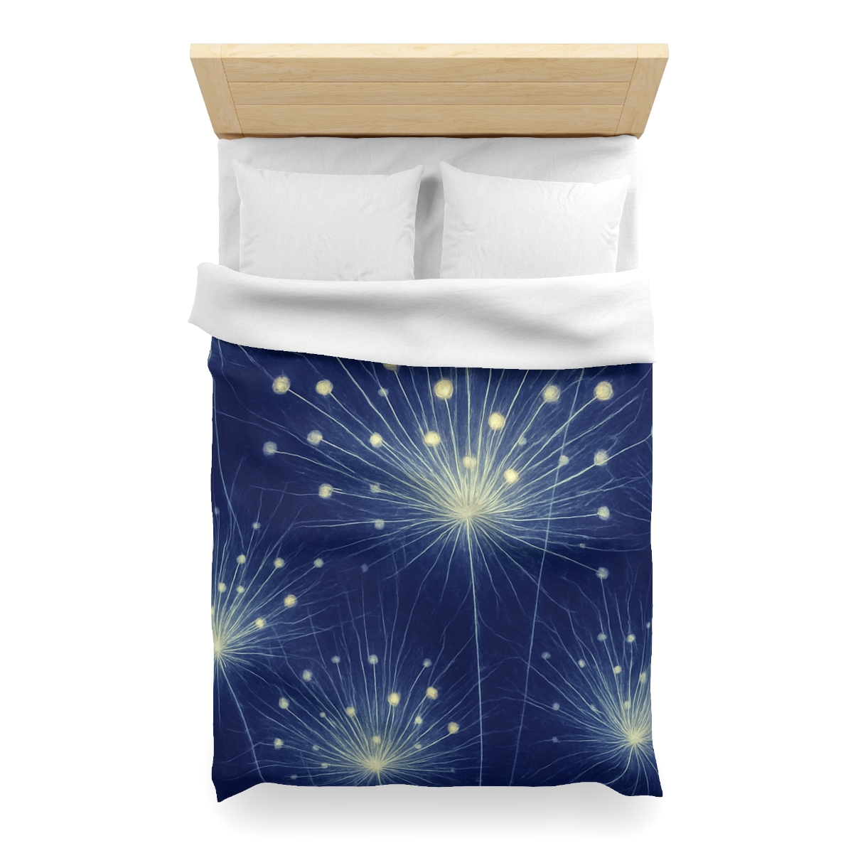 Stamen Burst Radiograph custom duvets