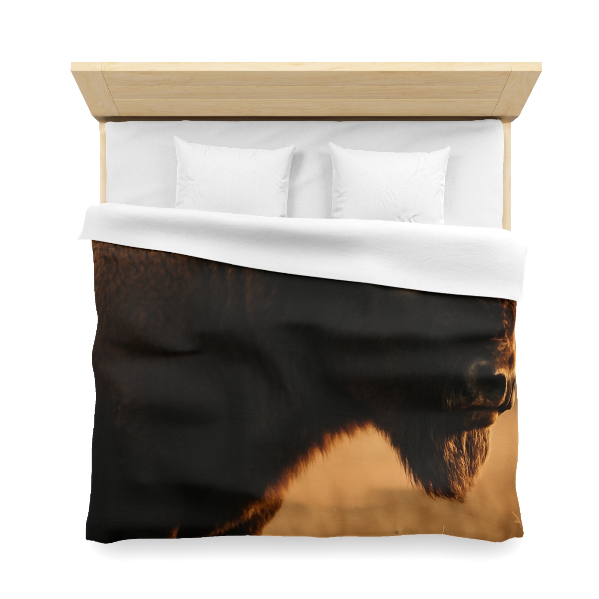 Prairie Thunder Bison custom duvets